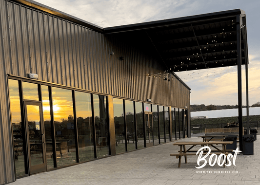 Unwrapping Fun at Boring Bodega in Bastrop, TX with The Colony - Boost Photo Booth Co.